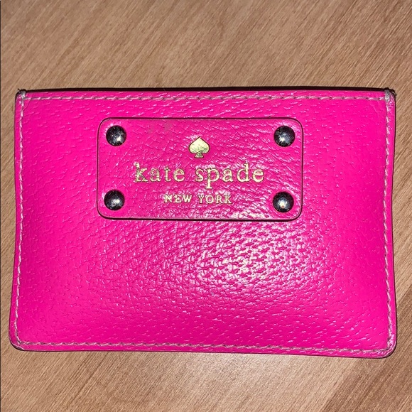 kate spade Handbags - Bubble Gum Pink Kate Spade Card Holder